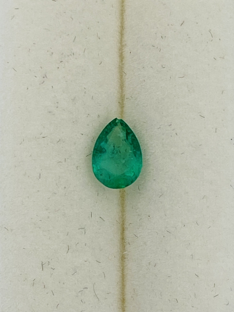Pear Shape Emerald Stone